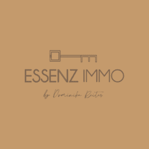 Logo realitnej kancelarie ESSENZ IMMO by Dominika Reiter