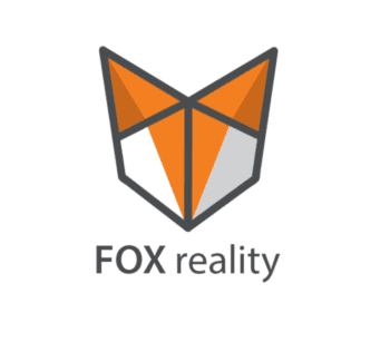 Logo realitnej kancelarie FOX reality