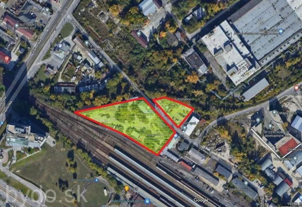 Na prenájom oplotený areál 12000 m², Za stanicou, Bratislava, 116360_0