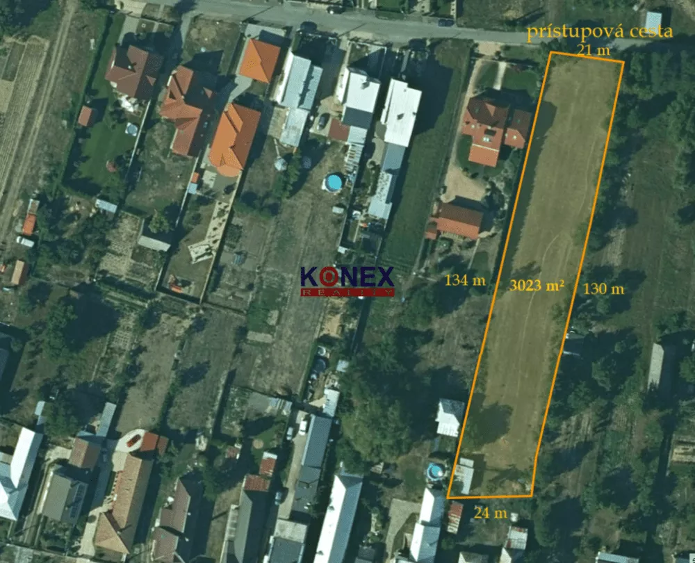 Rozľahlý rovinatý pozemok na výstavbu – KRÁSNOVCE, 156715_3