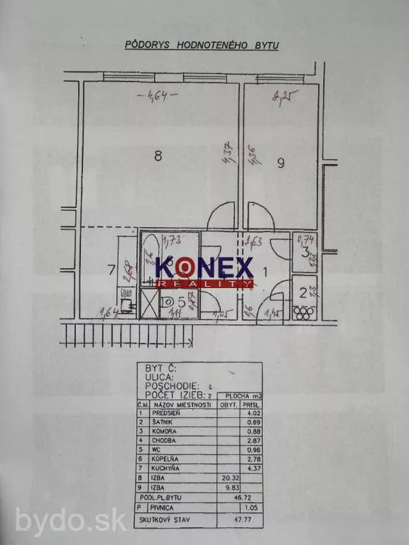 ID-3084 NA PREDAJ –  dvojizbový byt Trebišov, 162447_7