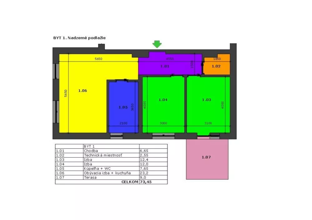 ID-3458 NA PREDAJ – NOVÝ 3-izbový byt pri CENTRE MI, 177816_6