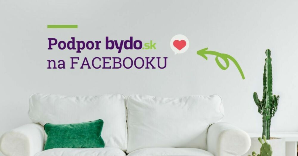 Kliknutím otvorite facebook fanpage Bydo.sk 