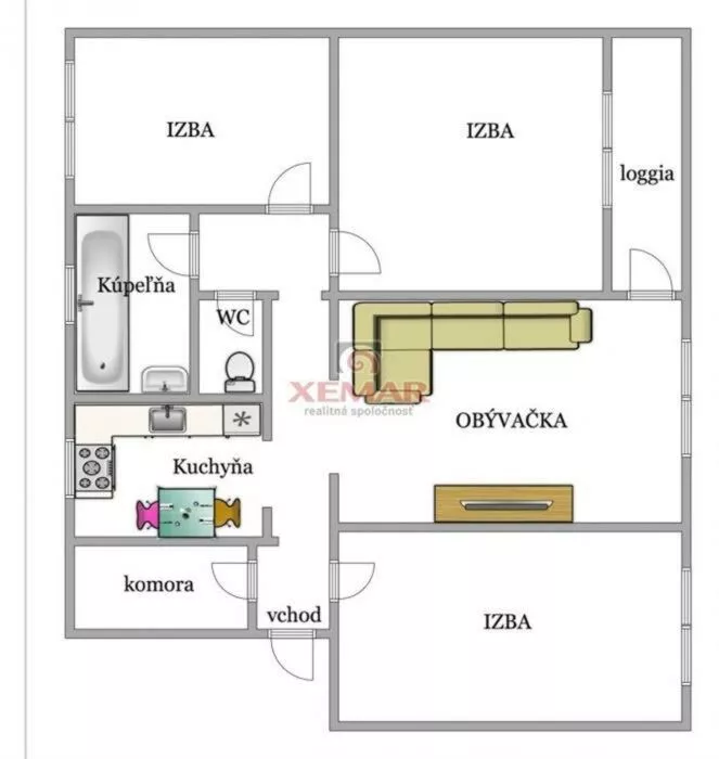4 izbový byt na predaj 84m2, Banská Bystrica, 112325_1