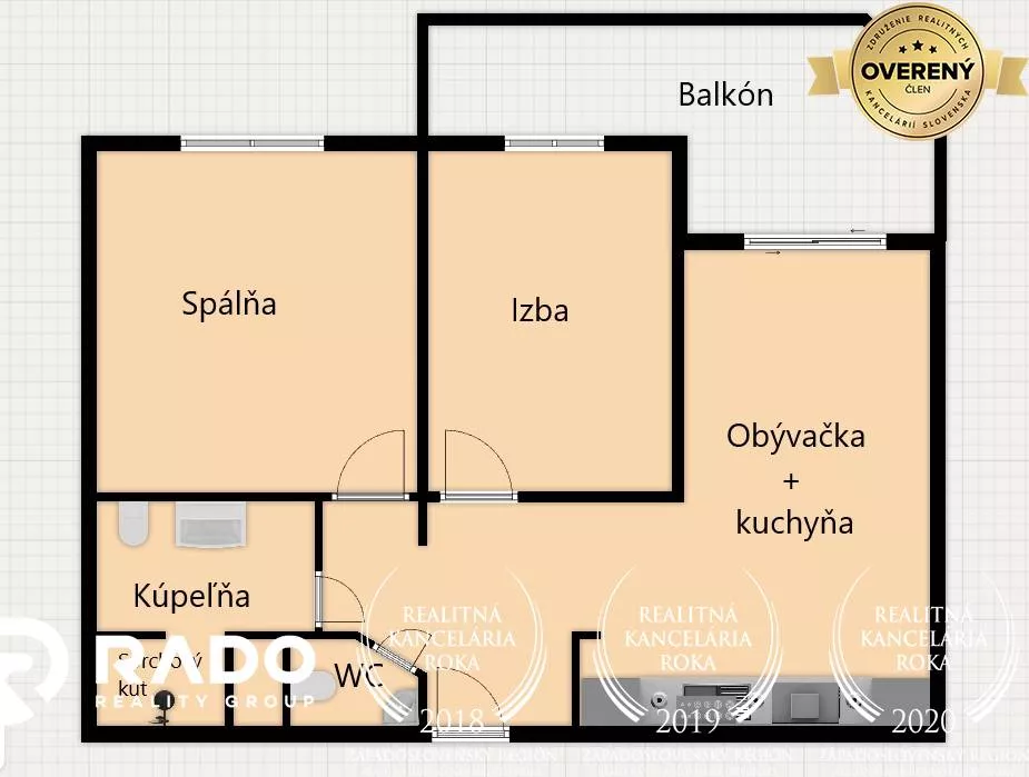 3 izbový byt na predaj 86m2, Nádražná, Trenčianske Teplice, 129827_0