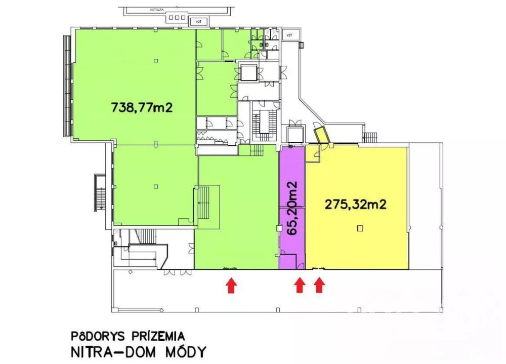 Obchodné priestory na prenájom 738m2, Štefánikova trieda, Nitra, 123680_9