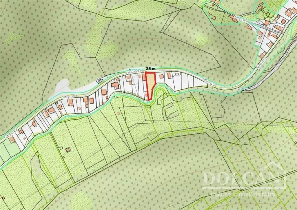 Pozemok pre bytovú výstavbu na predaj 1332m2, Mlynská, Hronec, 132746_2