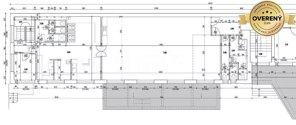 Kancelárie, admin. priestory na prenájom 80m2, Sad SNP, Žilina, 134232_3