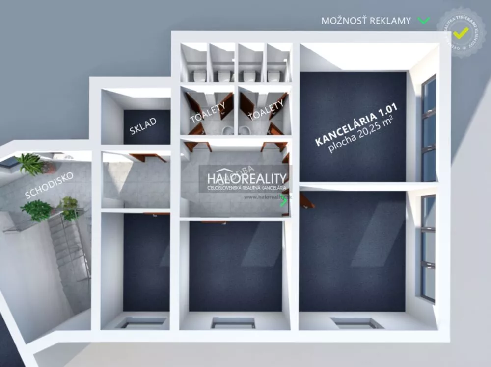 Kancelárie, admin. priestory na prenájom 68m2, Bratislava - Lamač, 141683_3