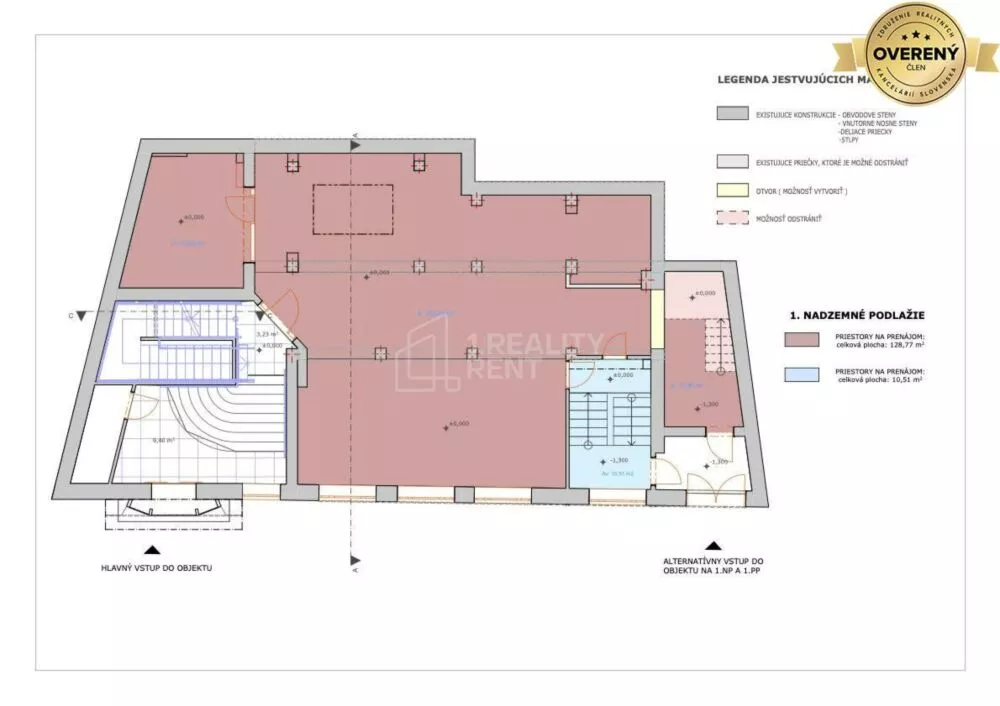 Obchodné priestory na prenájom 129m2, Žilina, 143997_0