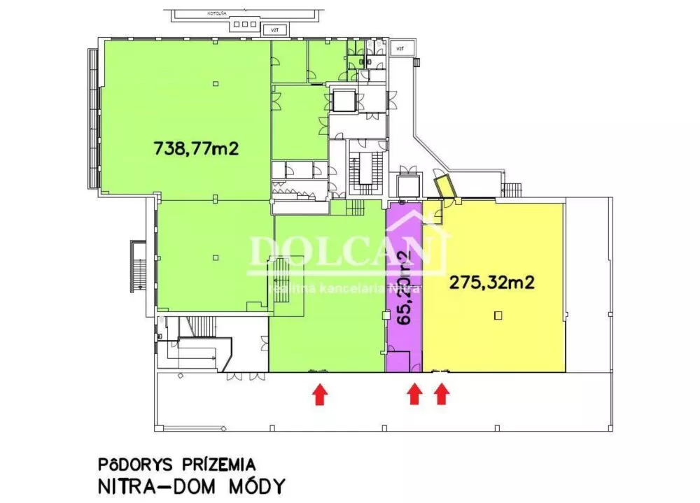 Obchodné priestory na prenájom 2767m2, Štefánikova, Nitra, 142611_6