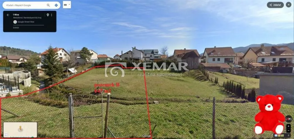 Pozemok pre rod. domy na predaj 669m2, Niva, Medzibrod, 148810_0