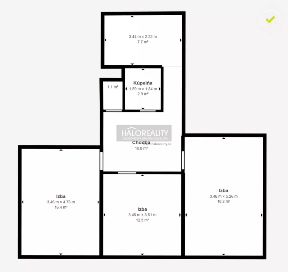 3 izbový byt na predaj 70m2, Lučenec, 151147_8