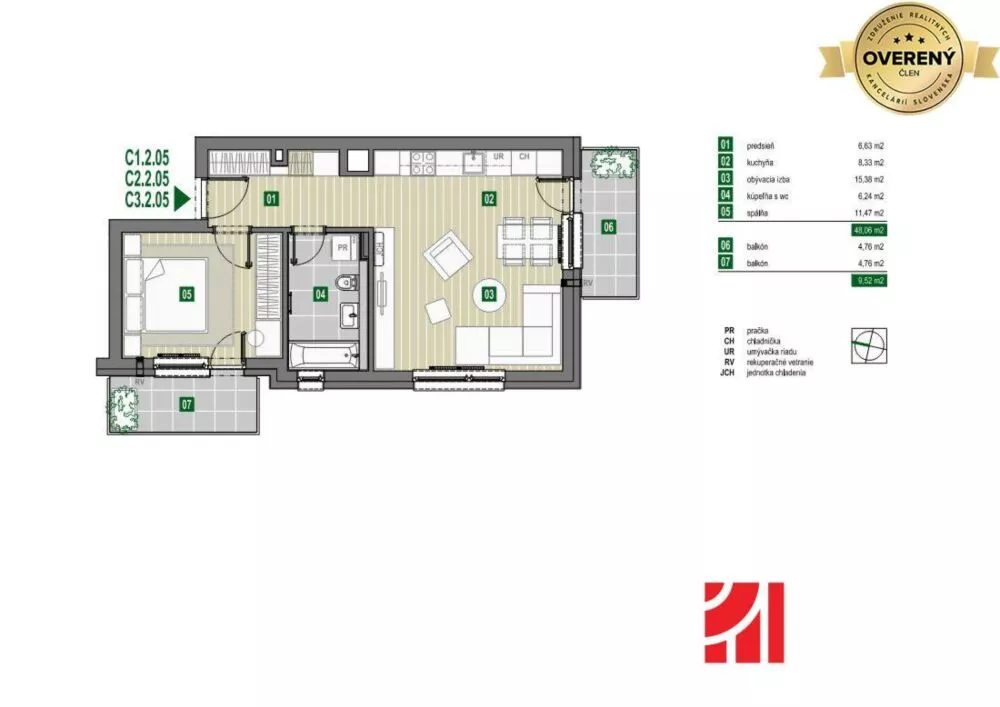 2 izbový byt na predaj 50m2, Limbašská cesta, Pezinok, 152644_0