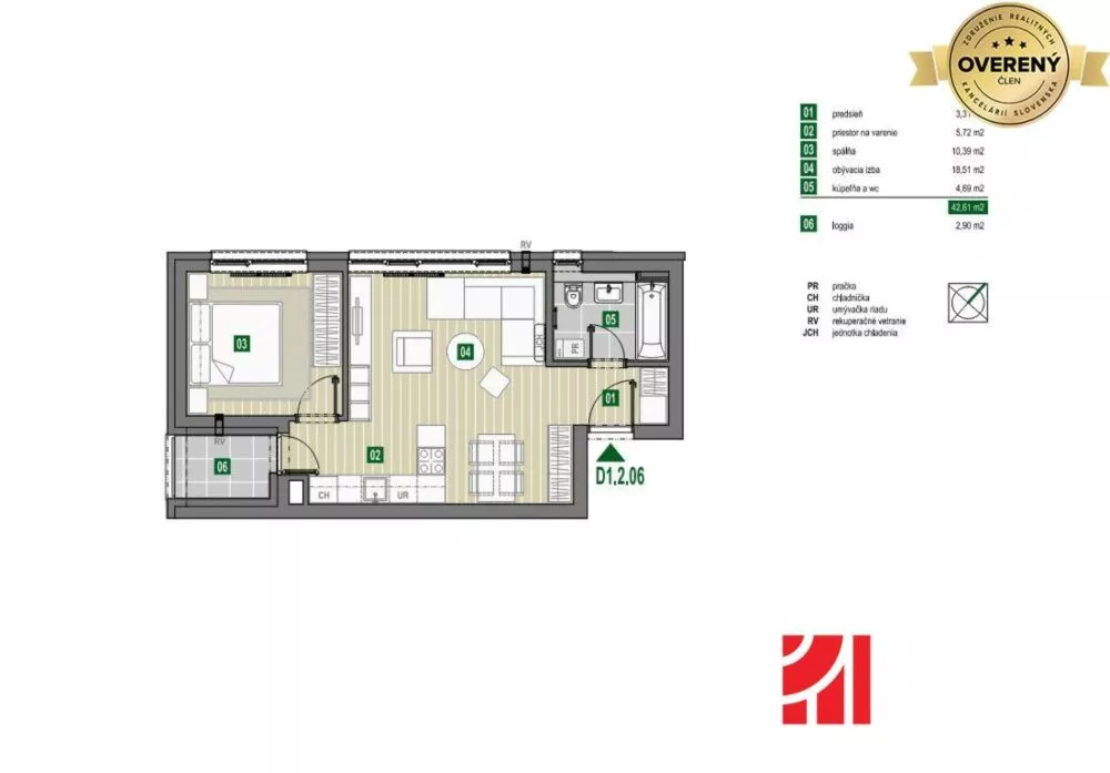 2 izbový byt na predaj 46m2, Limbašská cesta, Pezinok, 152651_0