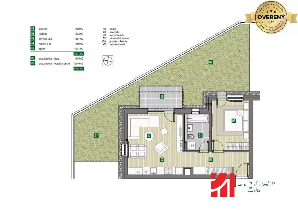 2 izbový byt na predaj 52m2, Limbašská cesta, Pezinok, 152654_0