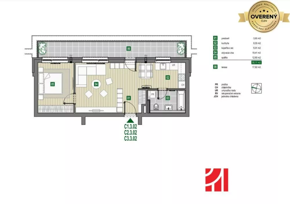 2 izbový byt na predaj 52m2, Limbašská cesta, Pezinok, 152656_0