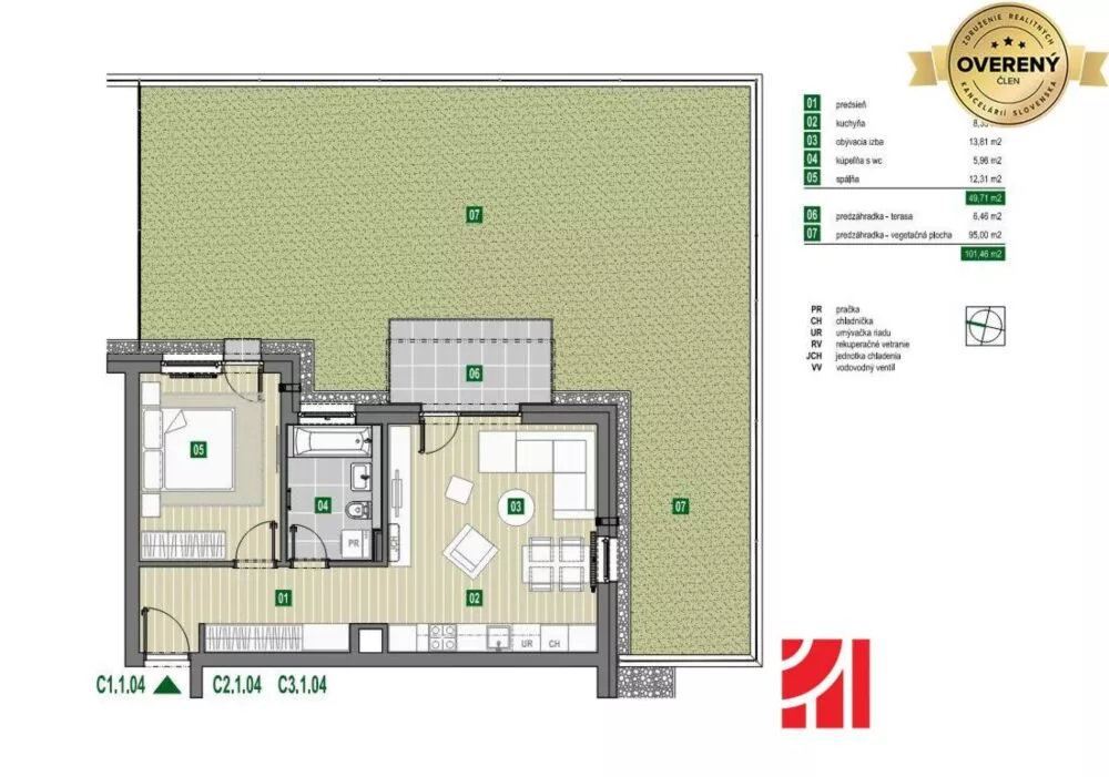 2 izbový byt na predaj 52m2, Limbašská cesta, Pezinok, 152658_0