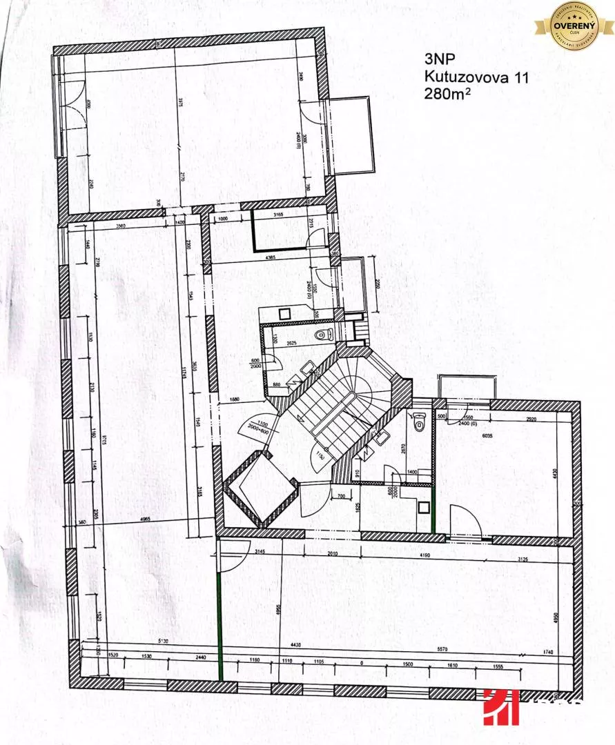 Kancelárie, admin. priestory na prenájom 100m2, Kutuzovova, Bratislava - Nové Mesto, 152684_13