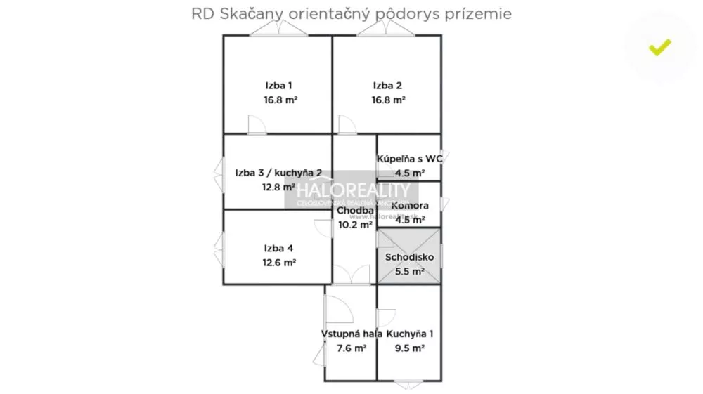 Rodinný dom na predaj 1019m2, Skačany, 153509_14