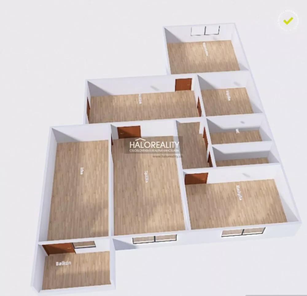 3 izbový byt na prenájom 76m2, Košice - Staré Mesto, 156405_0
