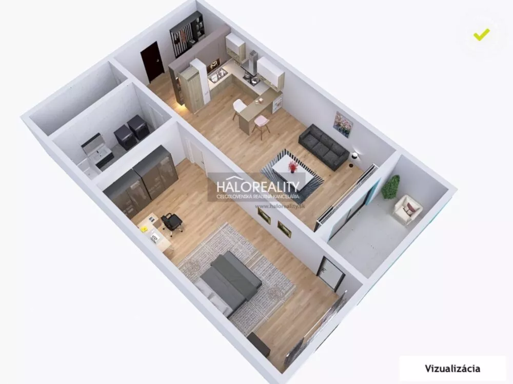 2 izbový byt na predaj 51m2, Bratislava - Rača, 157348_1