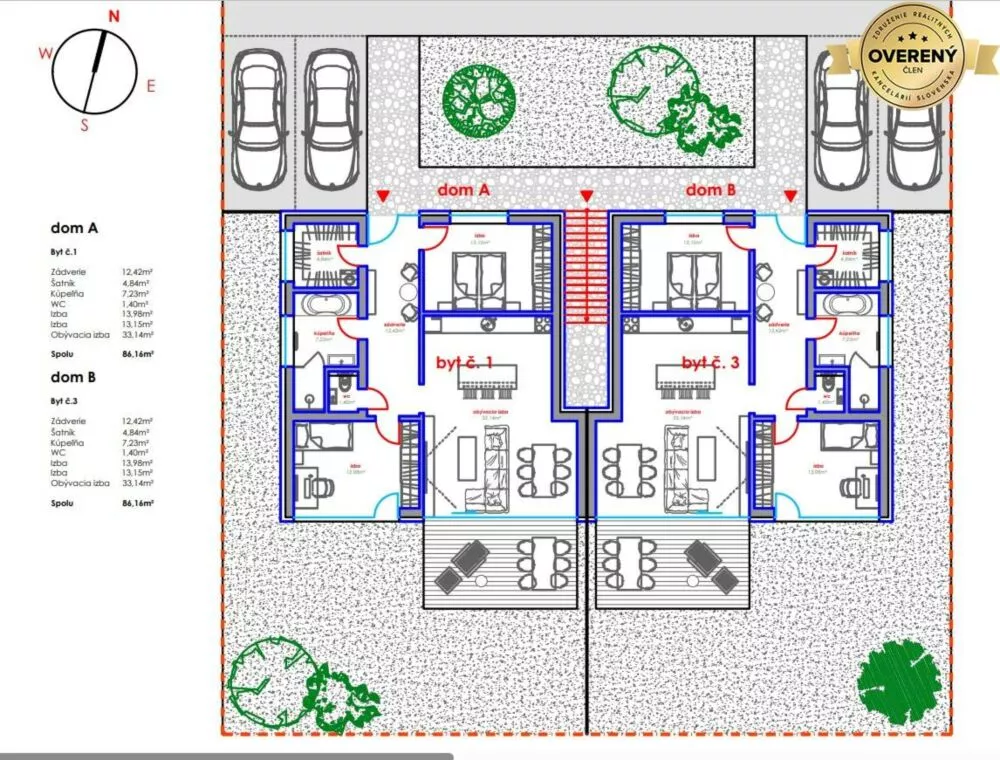 3 izbový byt na predaj 86m2, Záhradná, Bratislava - Devínska Nová Ves, 159148_1