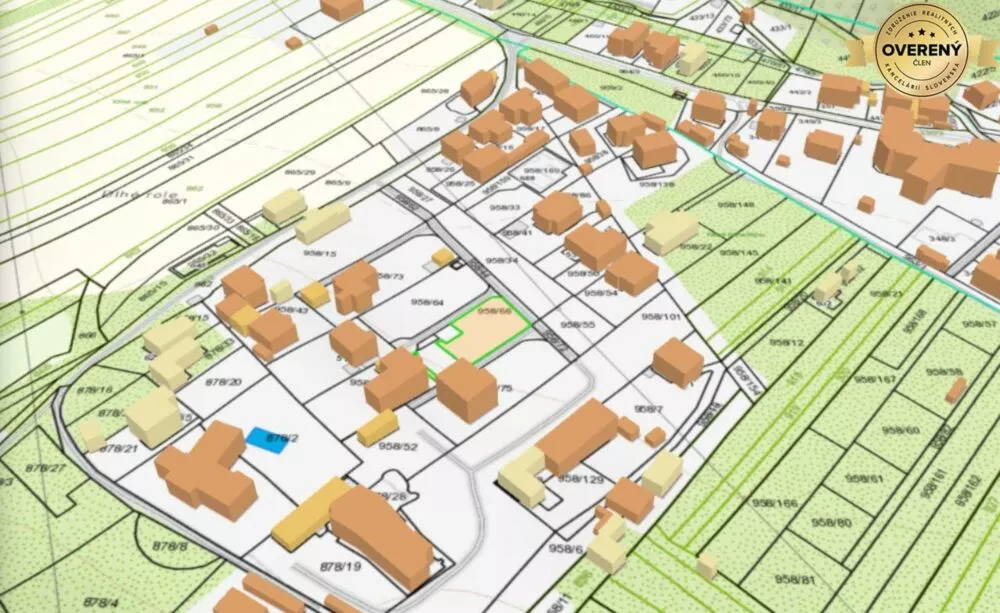Pozemok pre rod. domy na predaj 1026m2, Borinka, Borinka, 159208_2