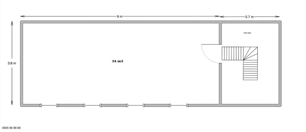 Obchodné priestory na prenájom 34m2, Mäsiarska, Košice - Staré Mesto, 159320_4