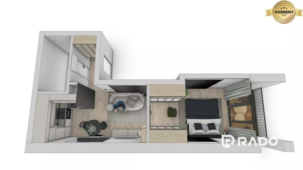 1 izbový byt na predaj 35m2, Vladimíra Predmerského, Trenčín, 159344_8