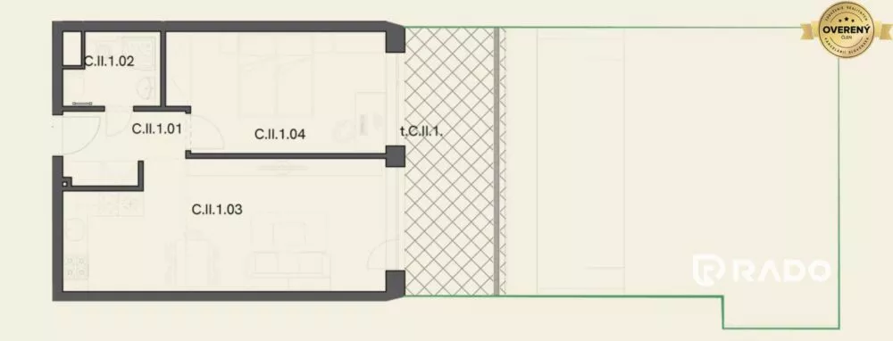 2 izbový byt na predaj 46m2, Bernolákova, Ivanka pri Dunaji, 159384_9