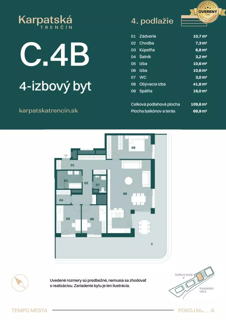 4 izbový byt na predaj 110m2, Karpatská, Trenčín, 159413_7