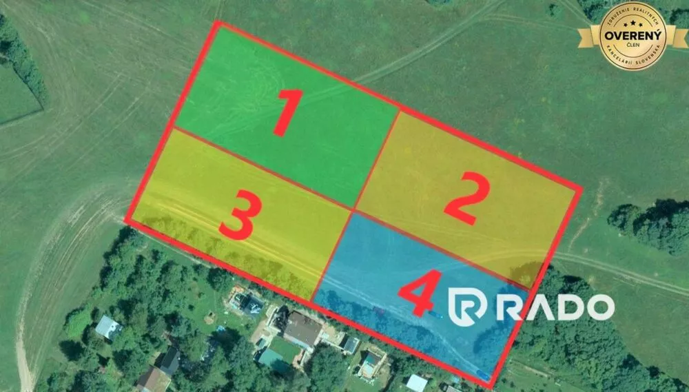 Pozemok pre rod. domy na predaj 2000m2, Sady pod Dedovcom, Trenčianske Teplice, 159899_3