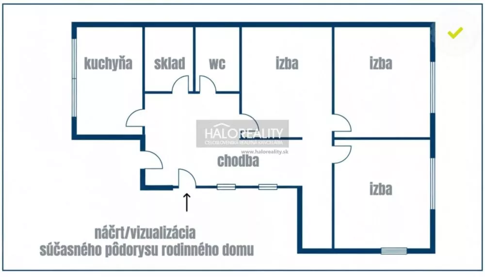 Rodinný dom na predaj 80m2, Jablonica, 162042_4