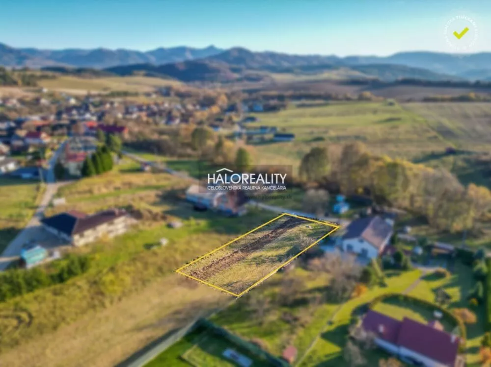 Pozemok pre rod. domy na predaj 1061m2, Veľká Čierna, 162669_3