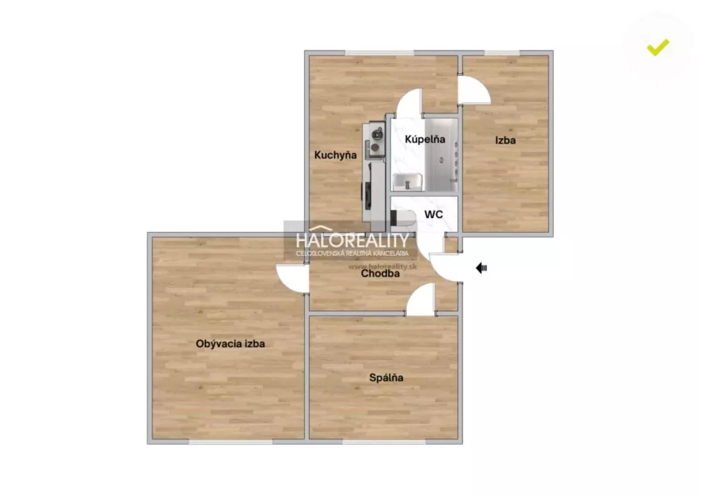 3 izbový byt na predaj 59m2, Dunajská Streda, 162839_13