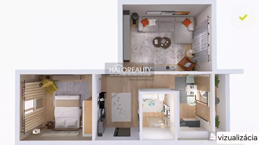 2 izbový byt na predaj 58m2, Bratislava - Rača, 163302_1