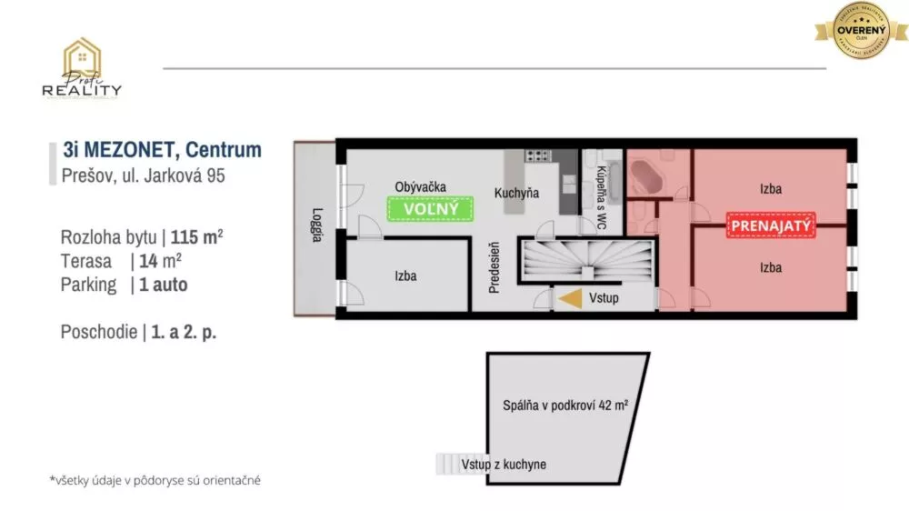 3 izbový byt na prenájom 115m2, Jarková, Prešov, 163305_2