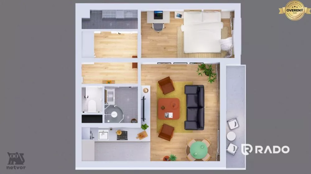 2 izbový byt na predaj 45m2, Šafárikova, Trenčín, 163766_14