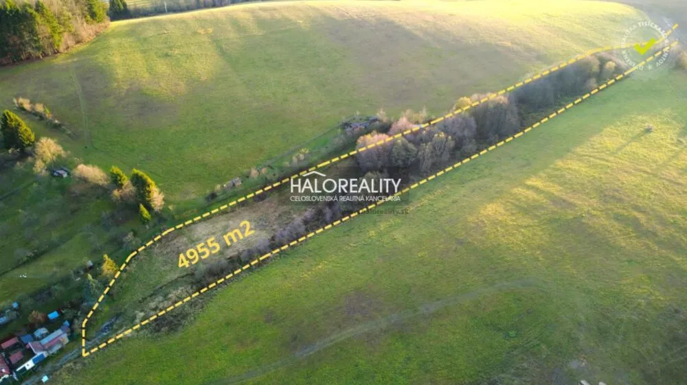 Pozemok pre rod. domy na predaj 4955m2, Višňové, 163980_1
