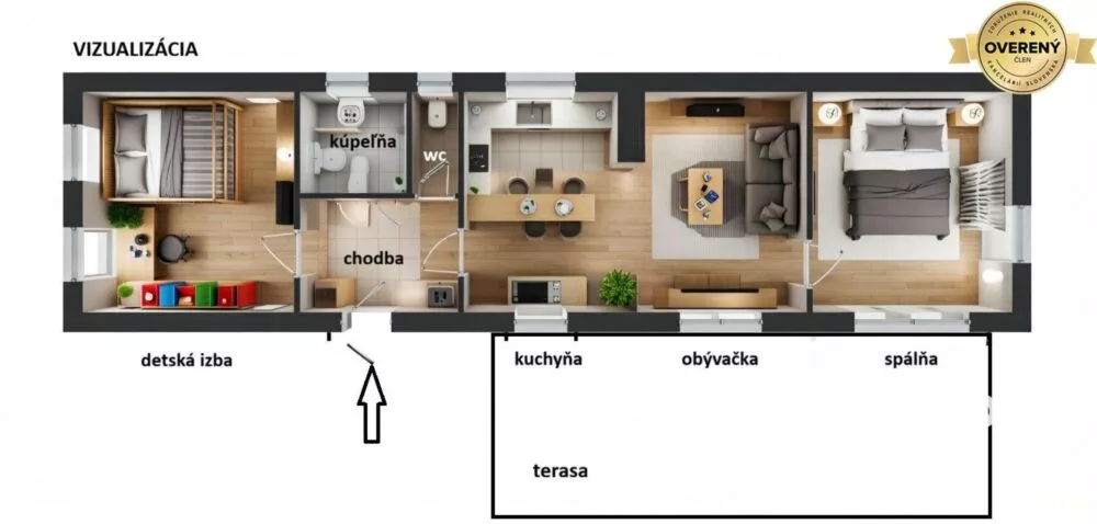 Rodinný dom na predaj 66m2, Omšenie, Omšenie, 163650_10