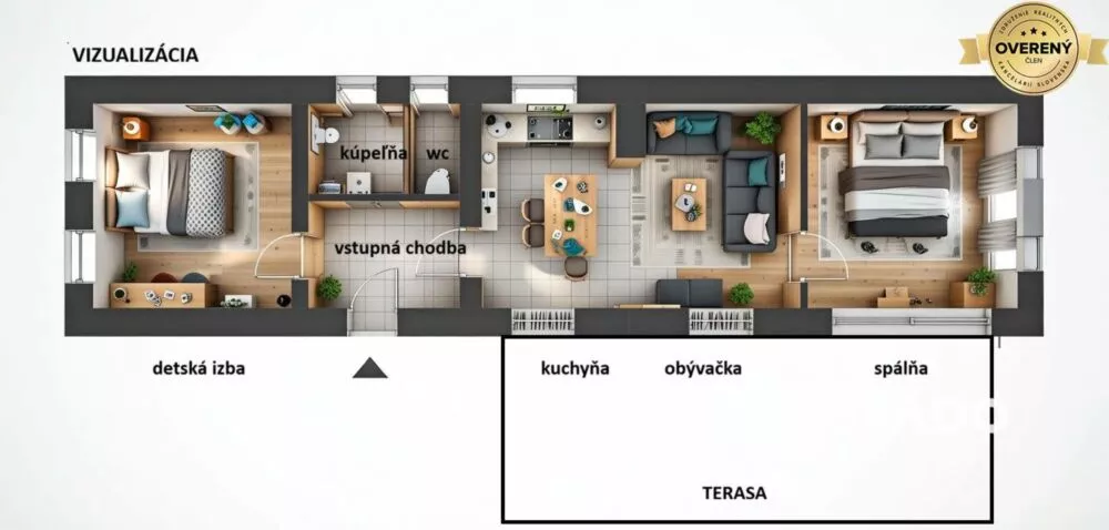 Rodinný dom na predaj 66m2, Omšenie, Omšenie, 163650_11