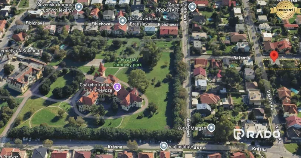 Pozemok pre rod. domy na predaj 220m2, Varínska, Bratislava - Ružinov, 176572_1