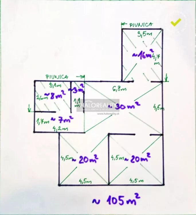Rodinný dom na predaj 105m2, Palárikovo, 177081_17
