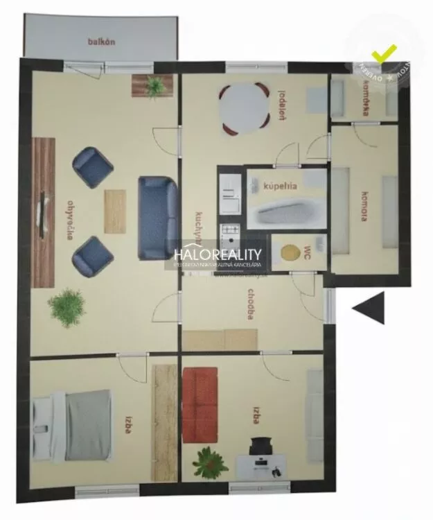 3 izbový byt na predaj 75m2, Sereď, 177422_13