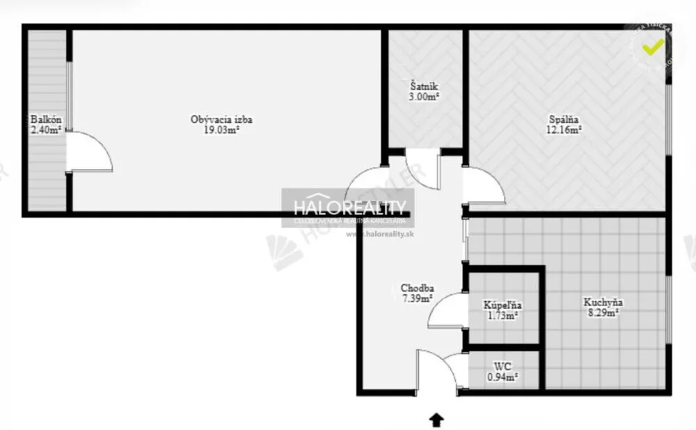 2 izbový byt na predaj 55m2, Zvolen, 177553_12