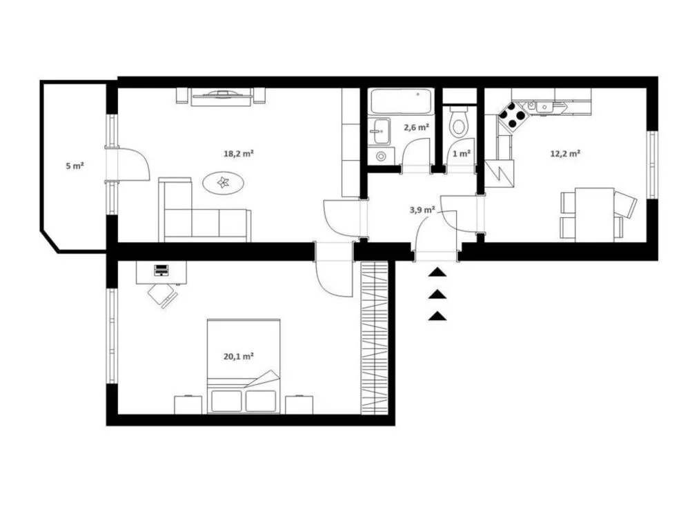 2 izbový byt na prenájom 64m2, J. Kráľa, Senica, 177872_13