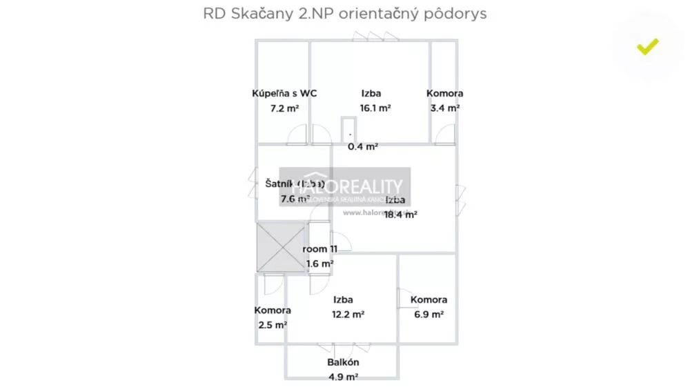 Rodinný dom na predaj 891m2, Skačany, 178088_14