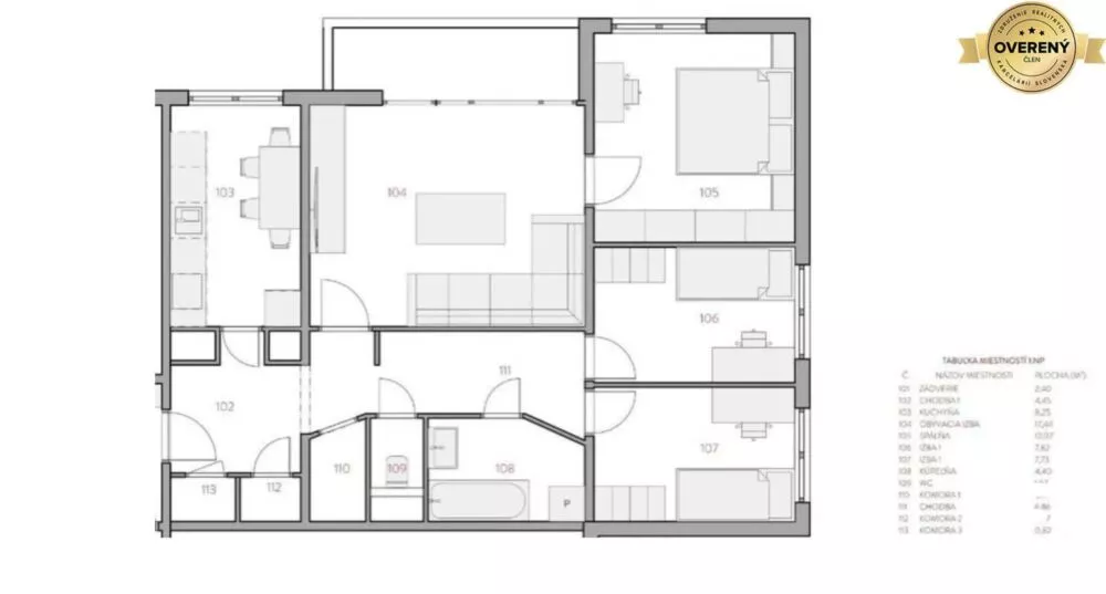 4 izbový byt na predaj 81m2, Novomeského, Trenčín, 178511_1
