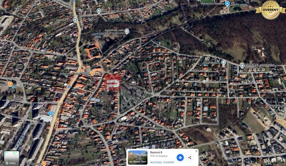 Pozemok pre rod. domy na predaj 549m2, Bazová, Stupava, 176550_1